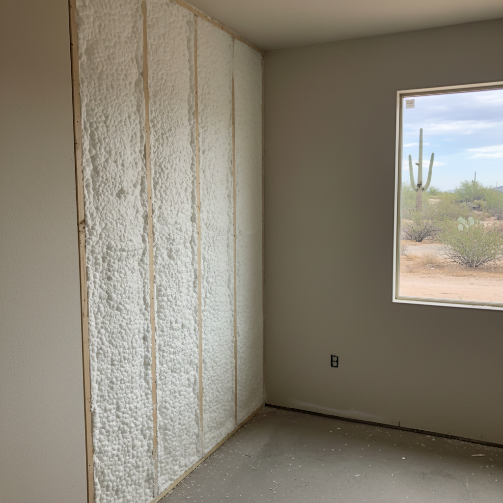 Open Cell Spray Foam in Tucson