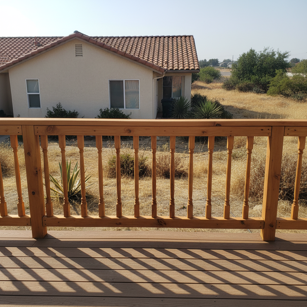 Deck Railing Installation
