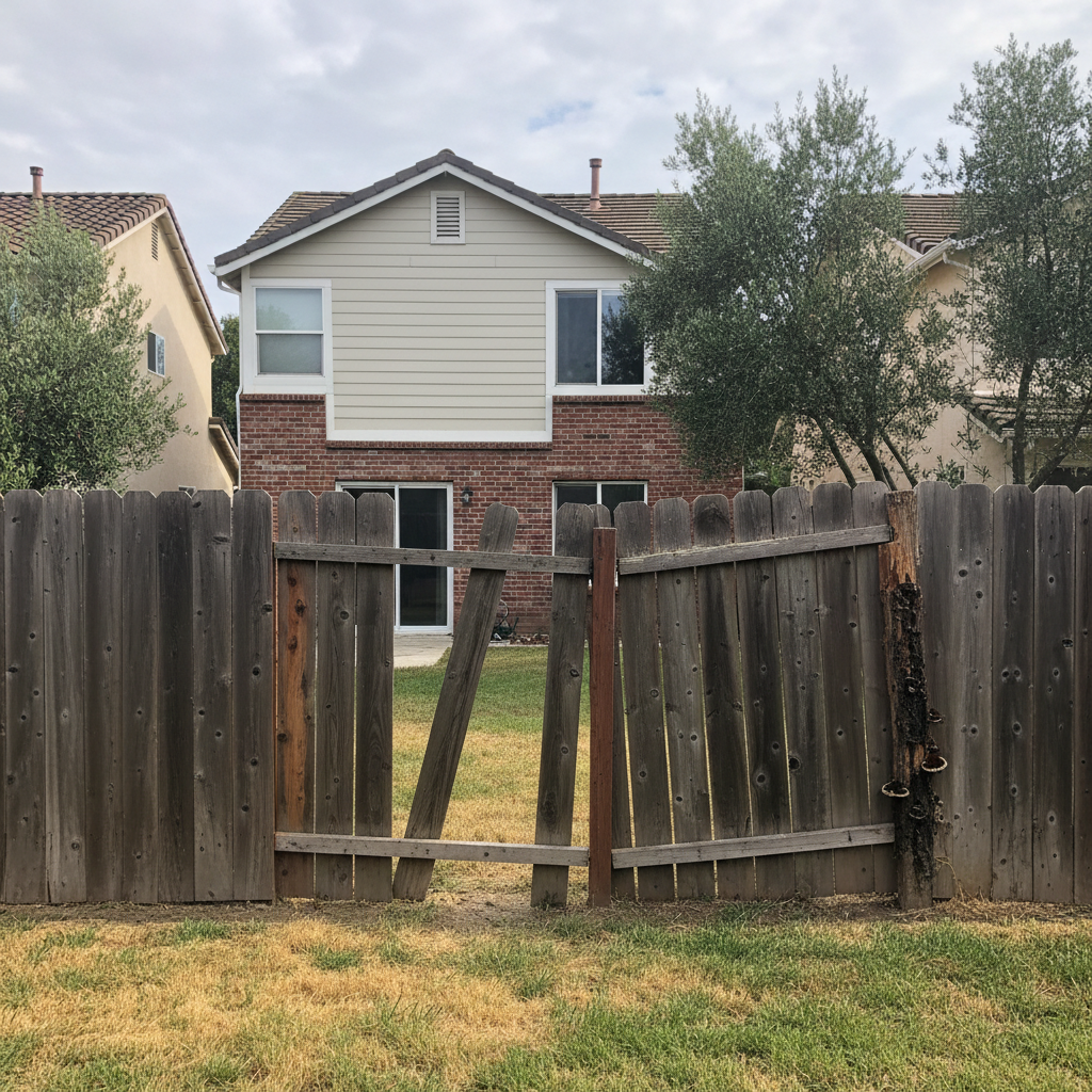 Fence Repair in Vallejo