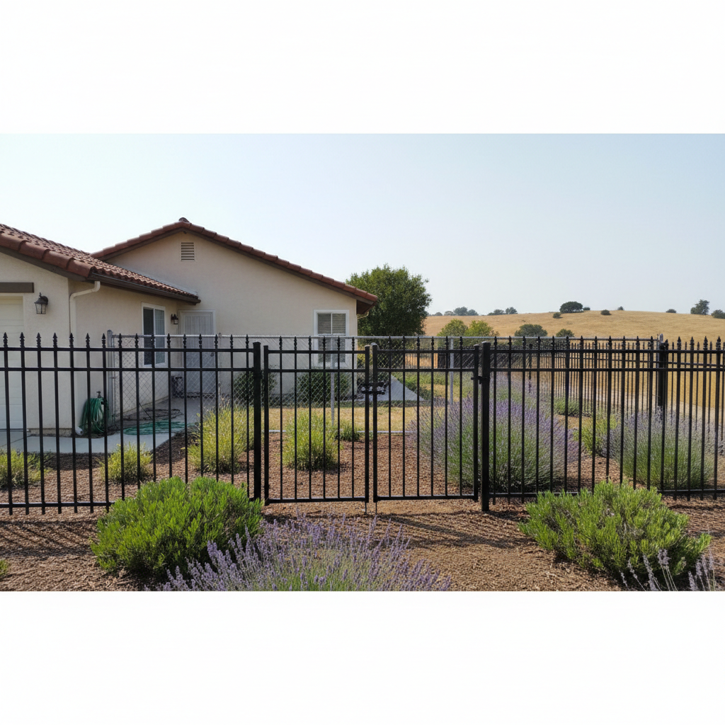 Aluminum Fence Installation in Vallejo