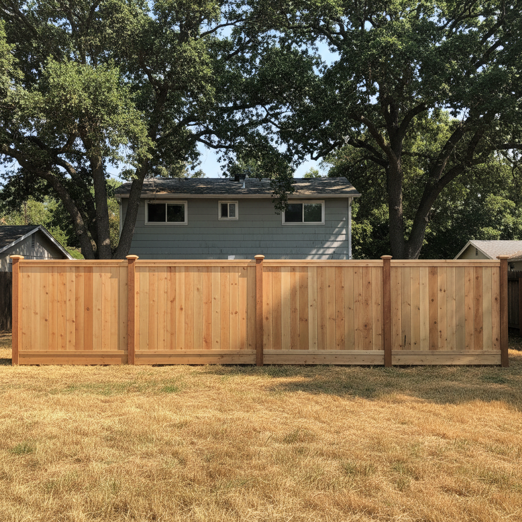 Wood Fence Installation in Vallejo