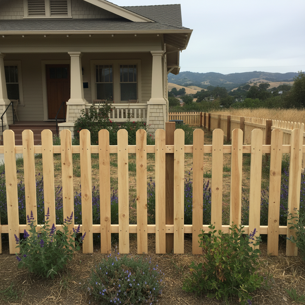 Wood Fence Installation in Benicia, CA