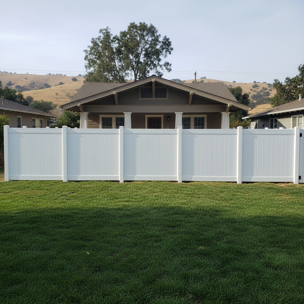Vinyl Fence Installation in Benicia, CA