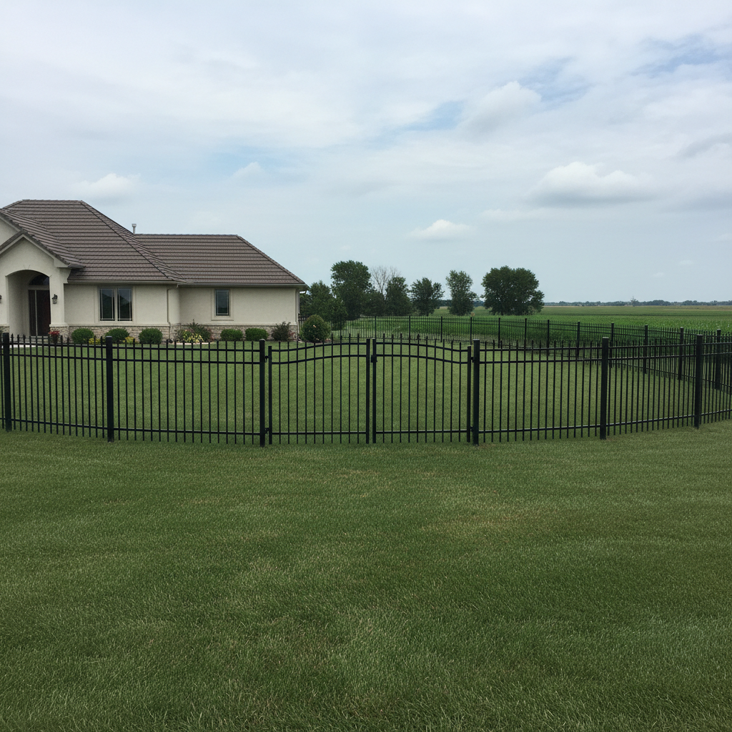 Aluminum Fence Installation