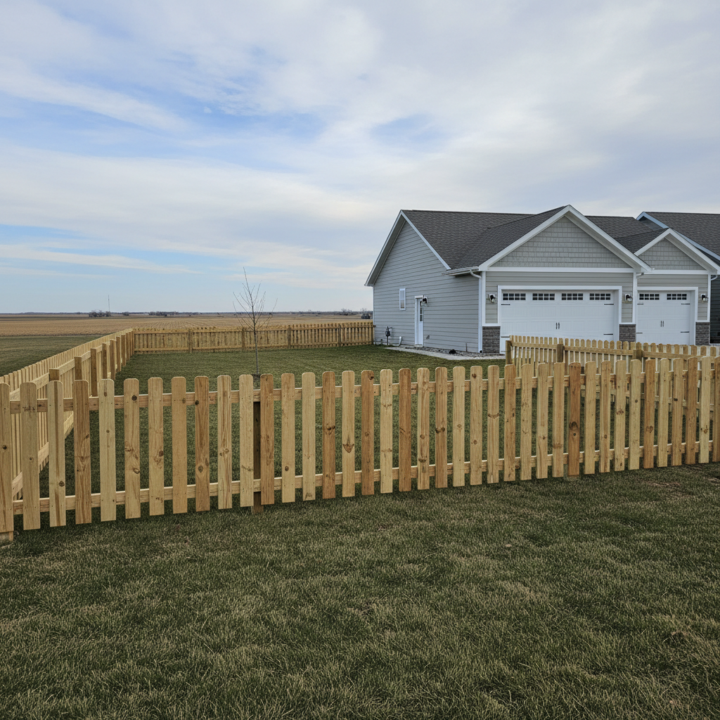 Wood Fence Installation