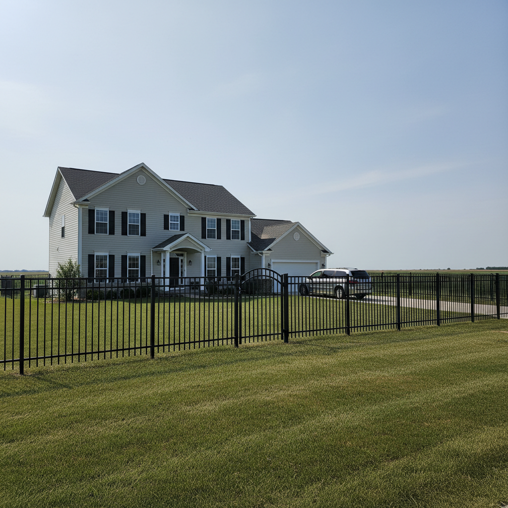 Aluminum Fence Installation