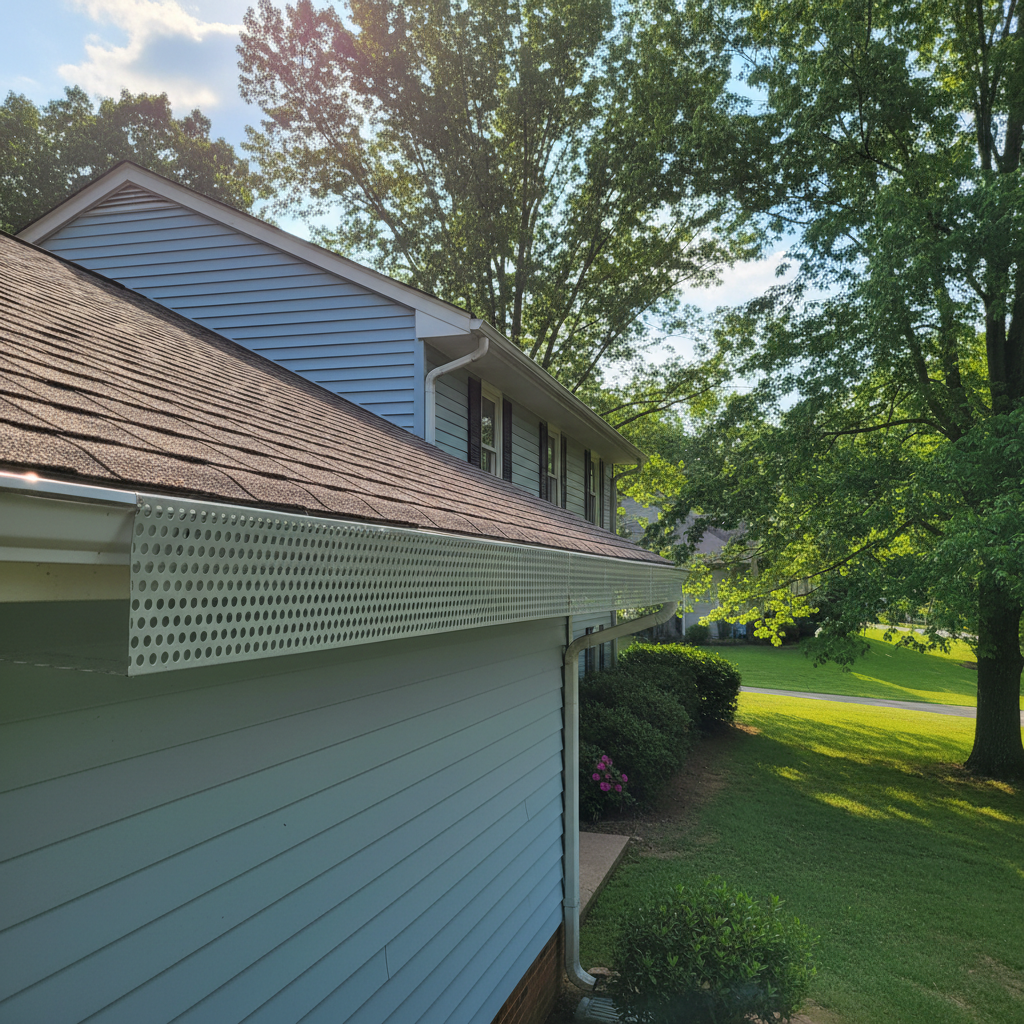 Gutter Guard Installation in Chapel Hill, NC