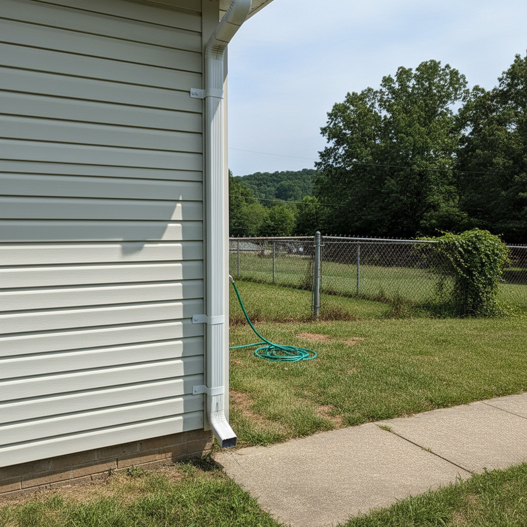 Downspout Repair in Chapel Hill, NC