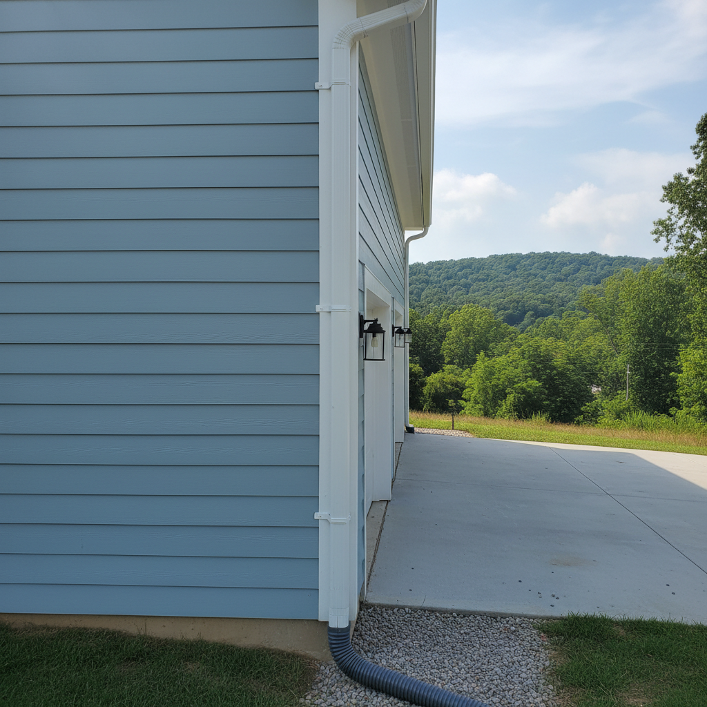 Downspout Installation