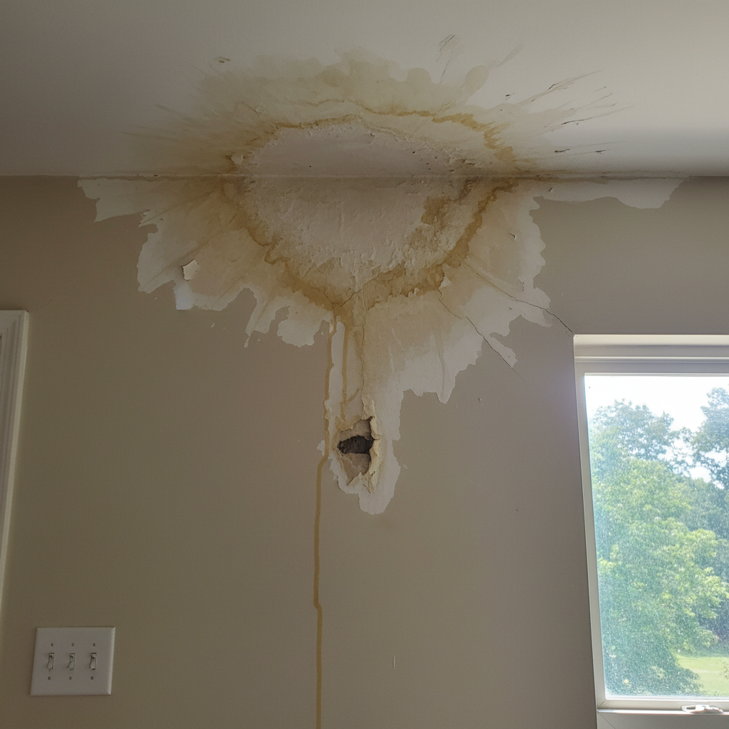 Water Damage Repair in Charlotte