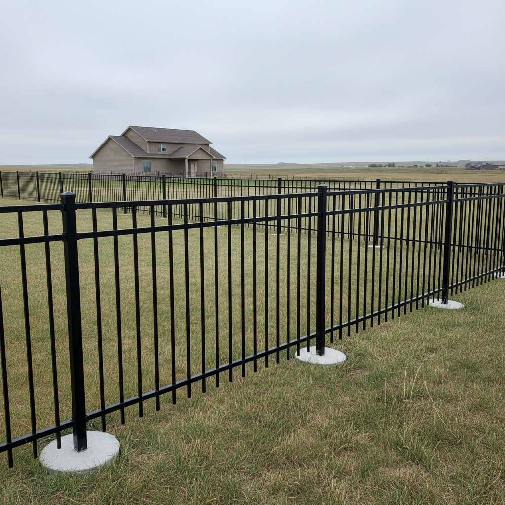Ornamental Iron Fencing in Rapid City