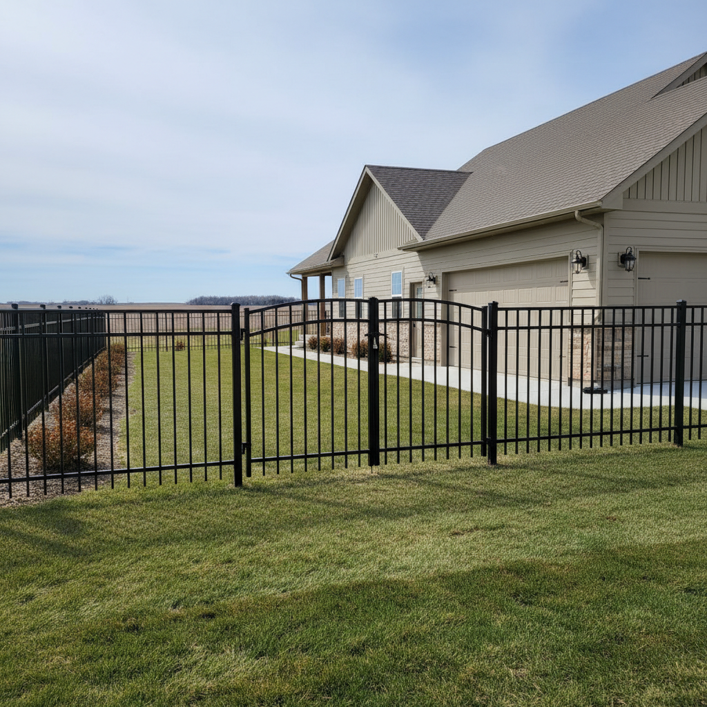 Aluminum Fence Installation