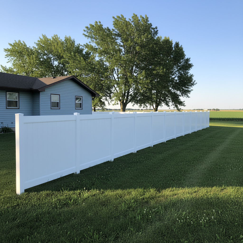 Vinyl Fence Installation in Rapid City