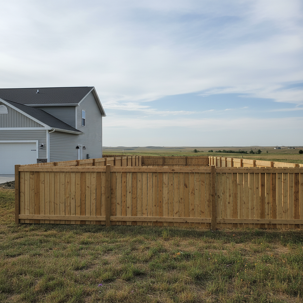 Wood Fence Installation