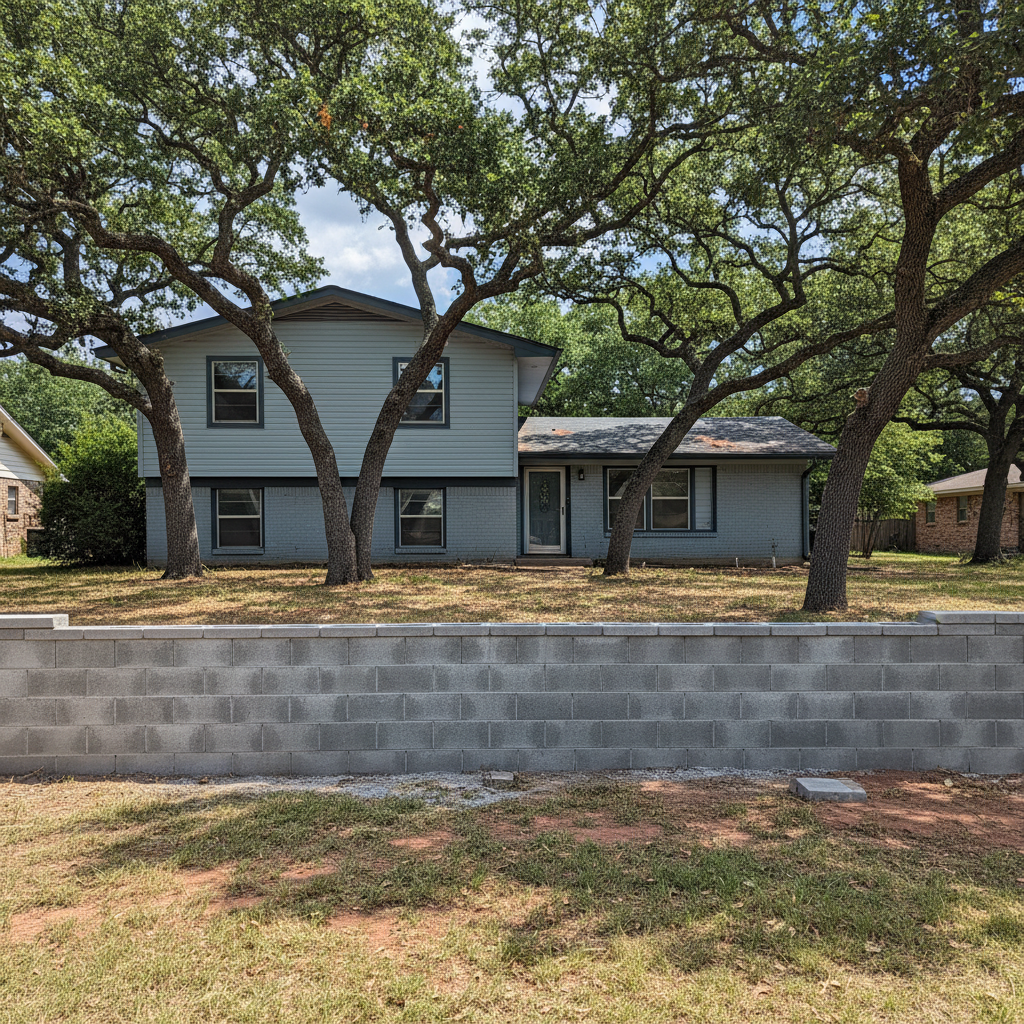 Block Wall Construction