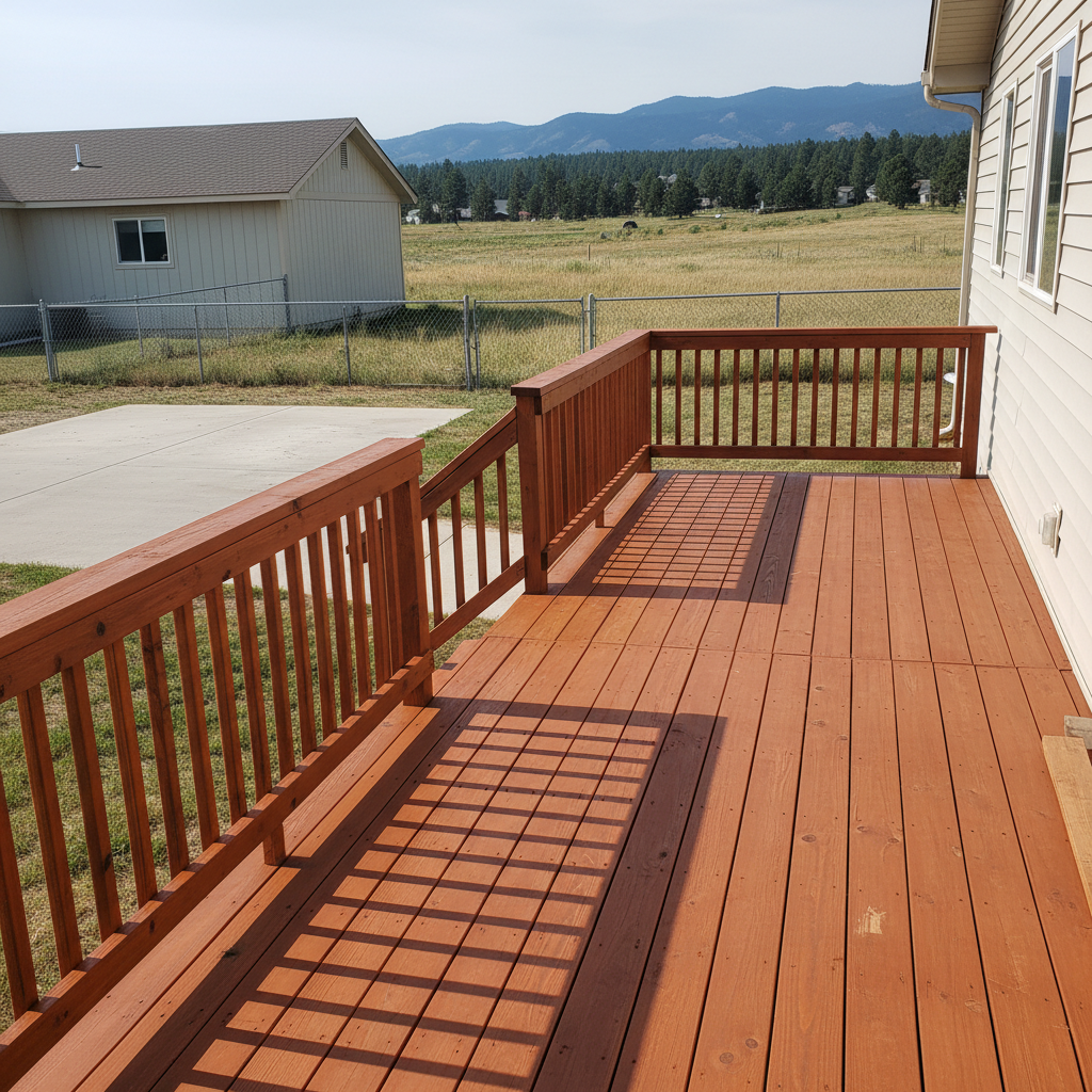 Deck Staining in Missoula