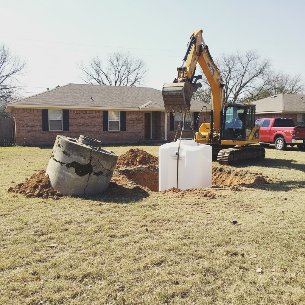 Septic Tank Replacement