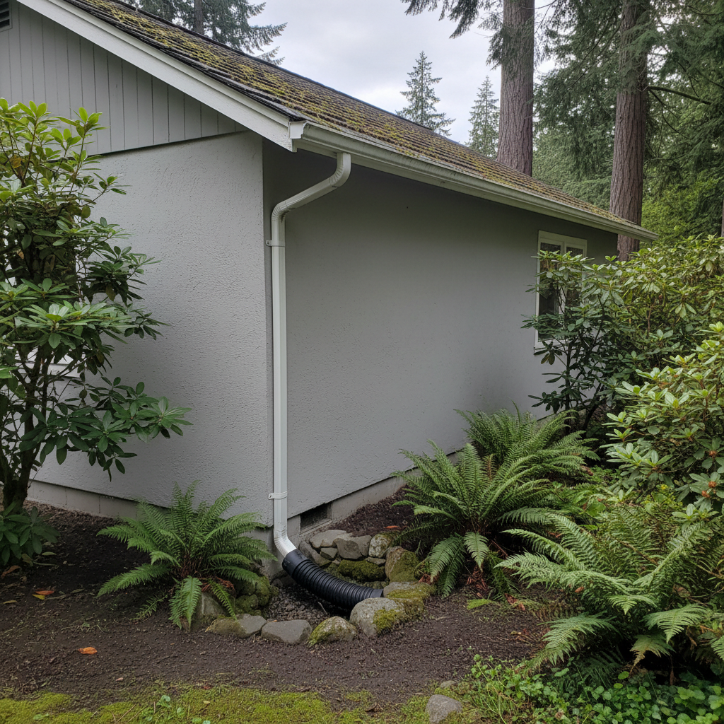 Downspout Installation