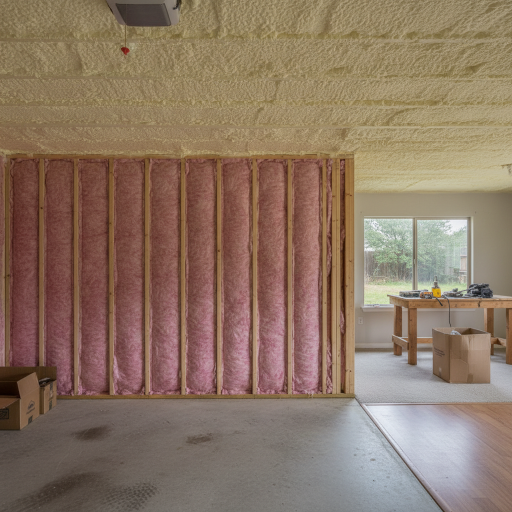 Garage Insulation in Midlothian
