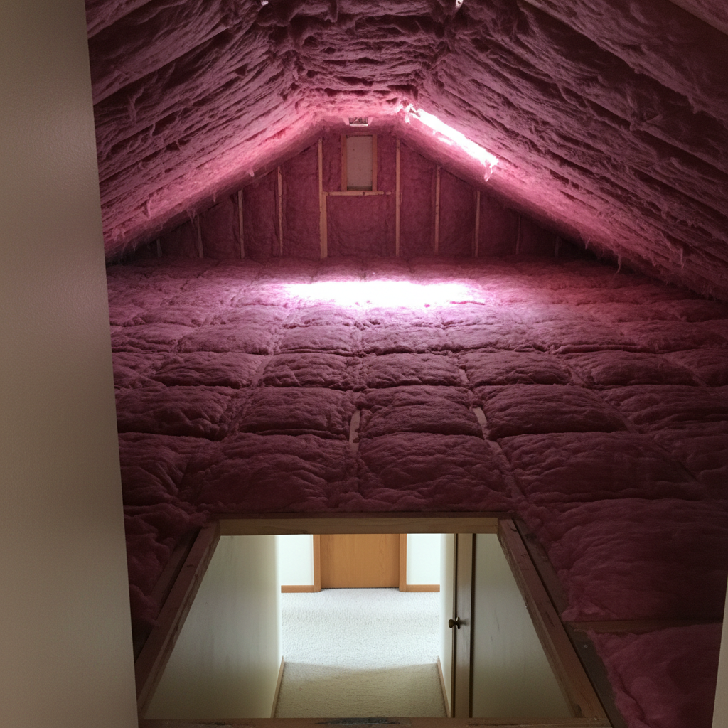 Attic Insulation in Midlothian