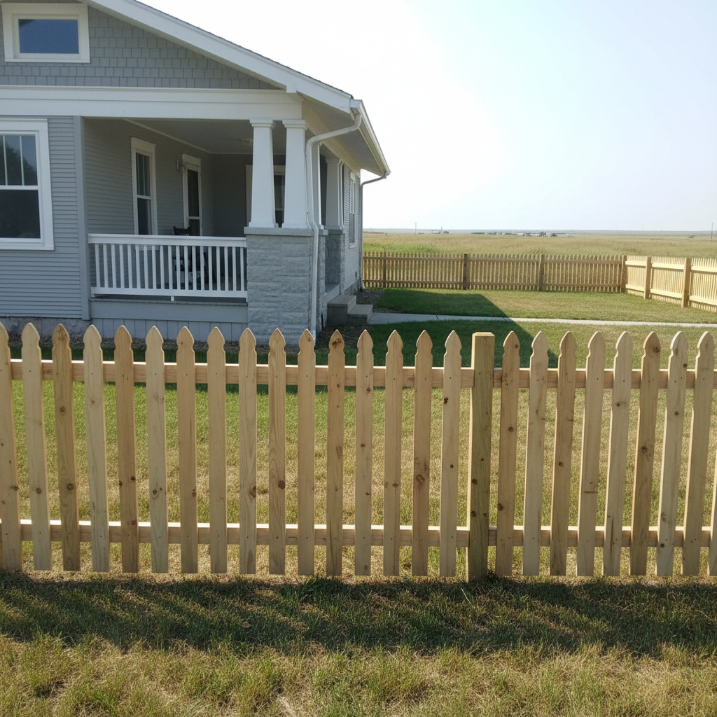 Wood Fence Installation