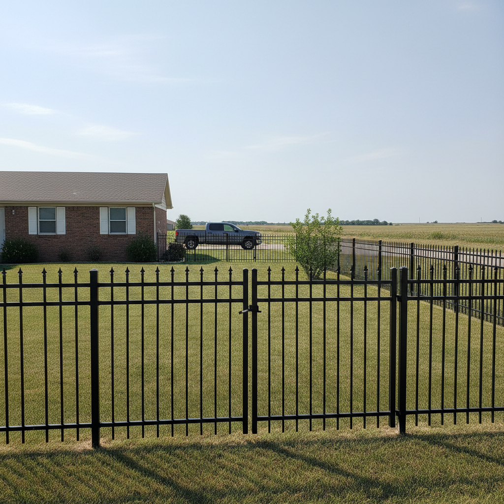 Aluminum Fence Installation