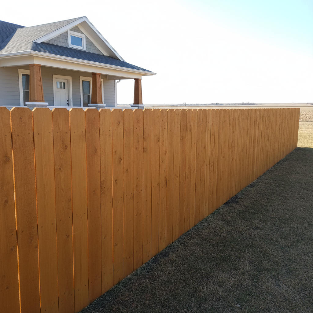 Fence Staining and Painting
