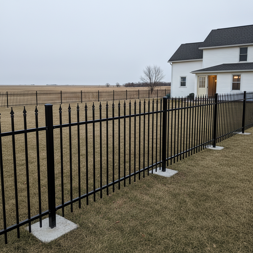 Ornamental Iron Fencing