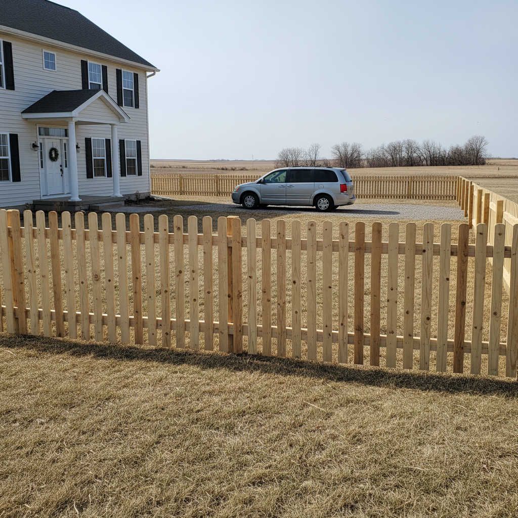 Wood Fence Installation