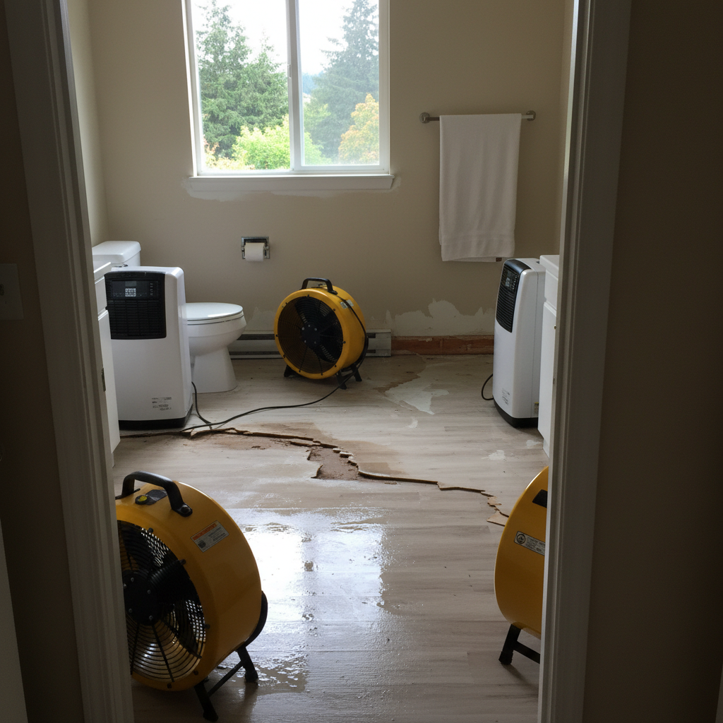 Water Damage Cleanup in Portland