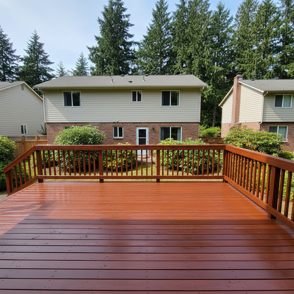 Deck Staining