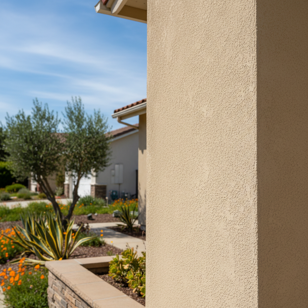 Completed commercial stucco work at a residential property in Burbank, CA