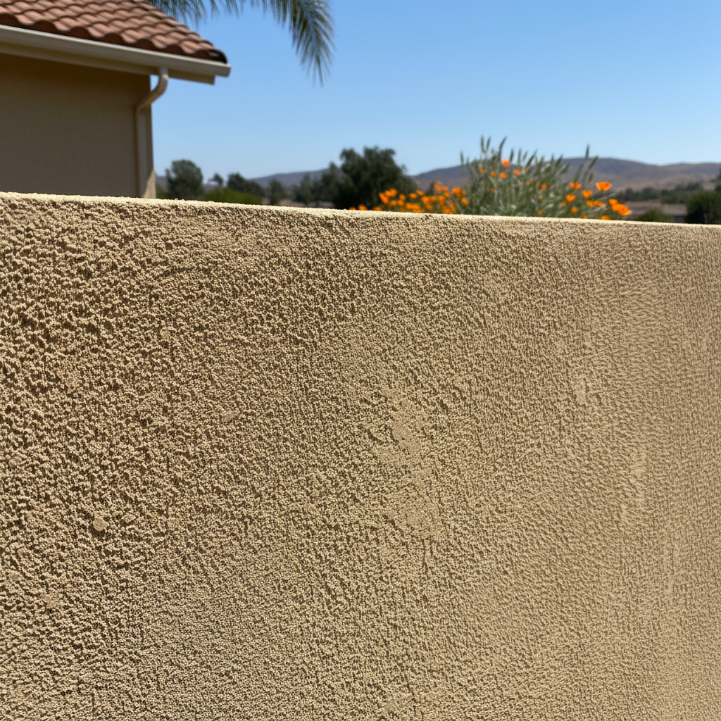 Completed stucco redashing work at a residential property in Santa Clarita, CA