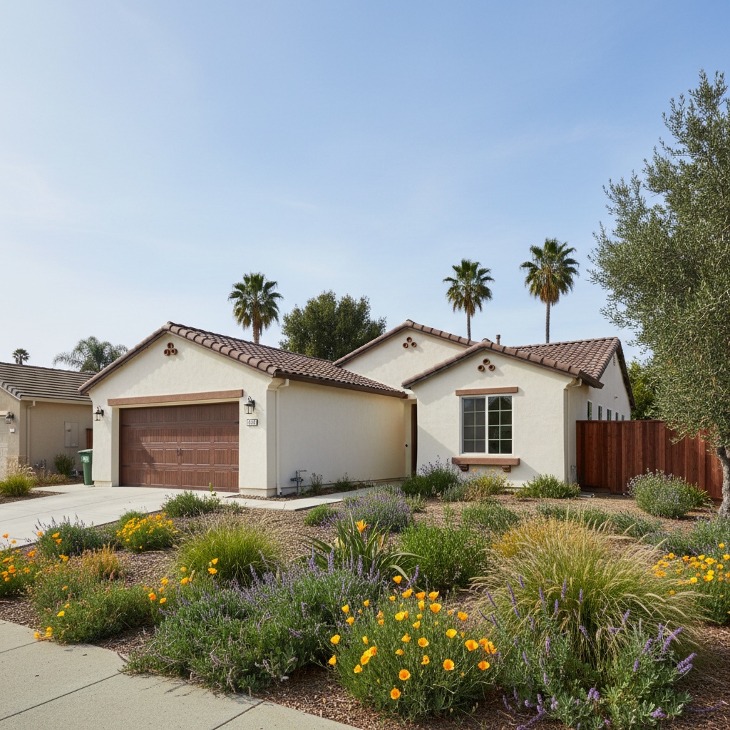 Completed stucco redashing work at a residential property in Fairfield, CA