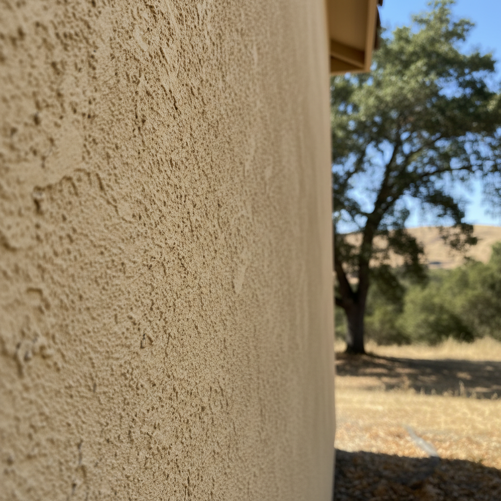 Completed stucco redashing work at a residential property in Fairfield, CA
