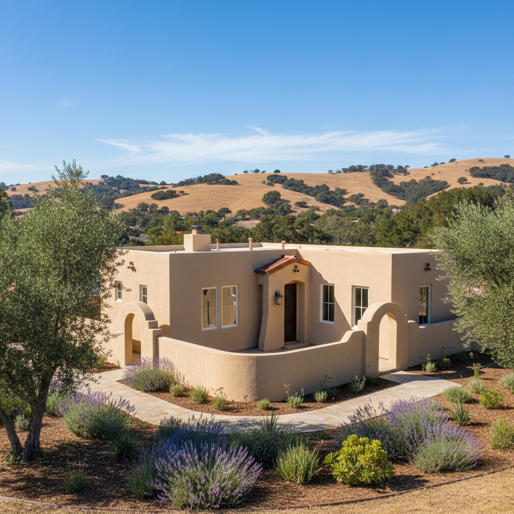 Completed commercial stucco work at a residential property in Concord, CA