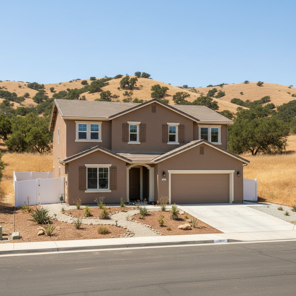 Completed eifs installation work at a residential property in Soledad, CA