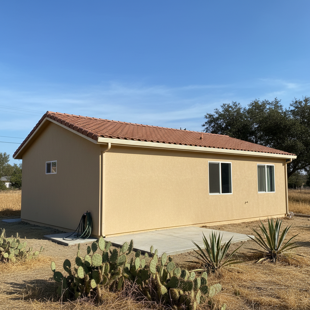 Completed eifs installation work at a residential property in Soledad, CA