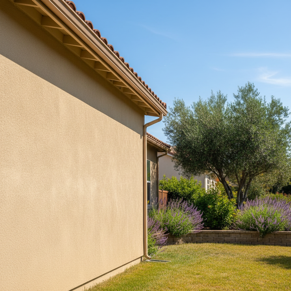 Completed commercial stucco work at a residential property in Milpitas, CA