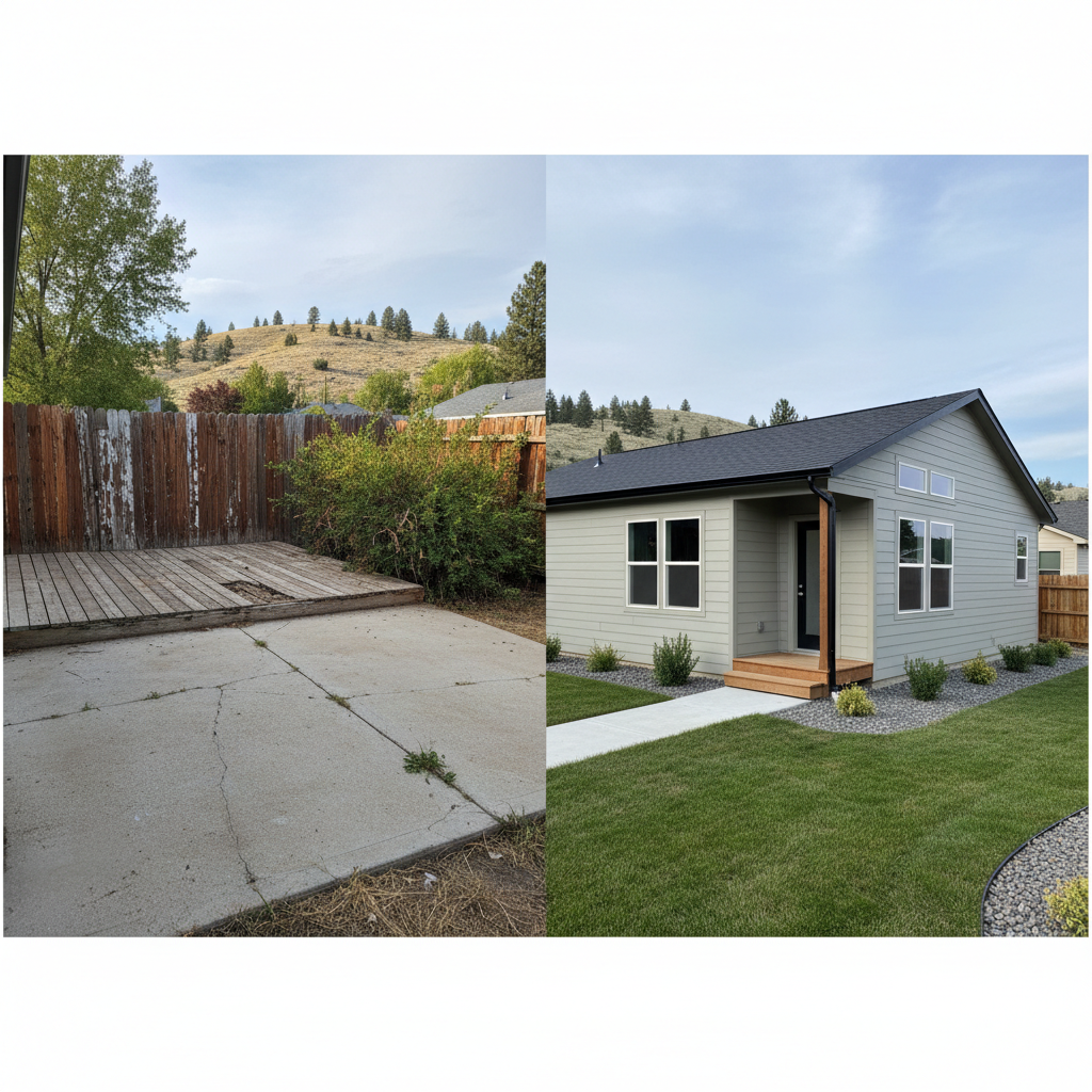 Completed detached adu work at a residential property in Eagle, ID