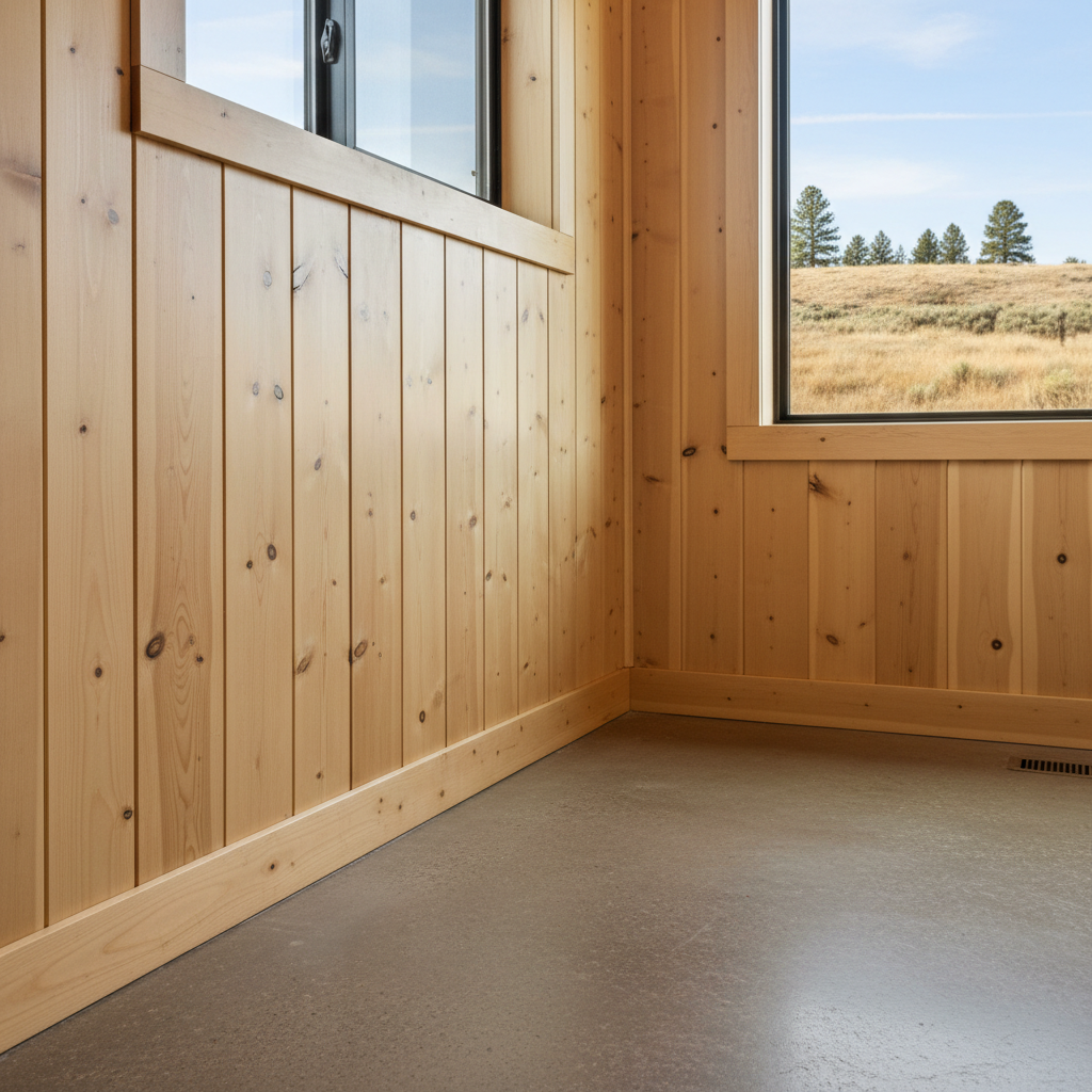 Completed garage conversion work at a residential property in Eagle, ID