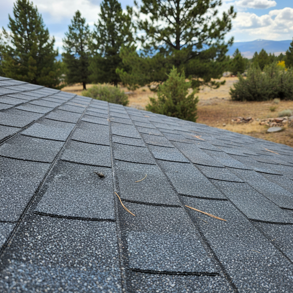 Completed storm damage repair work at a residential property in Helena, MT