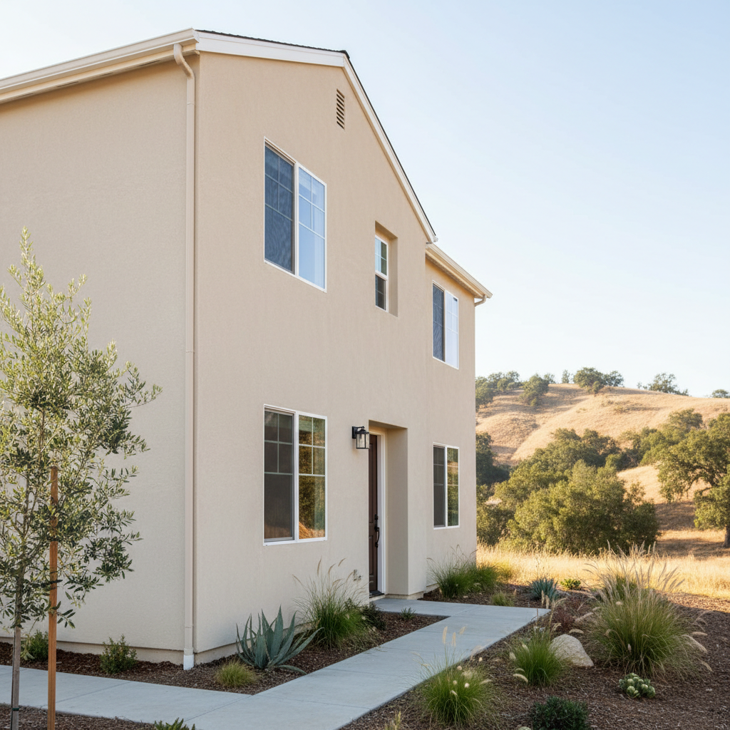 Completed commercial stucco work at a residential property in San Jose, CA
