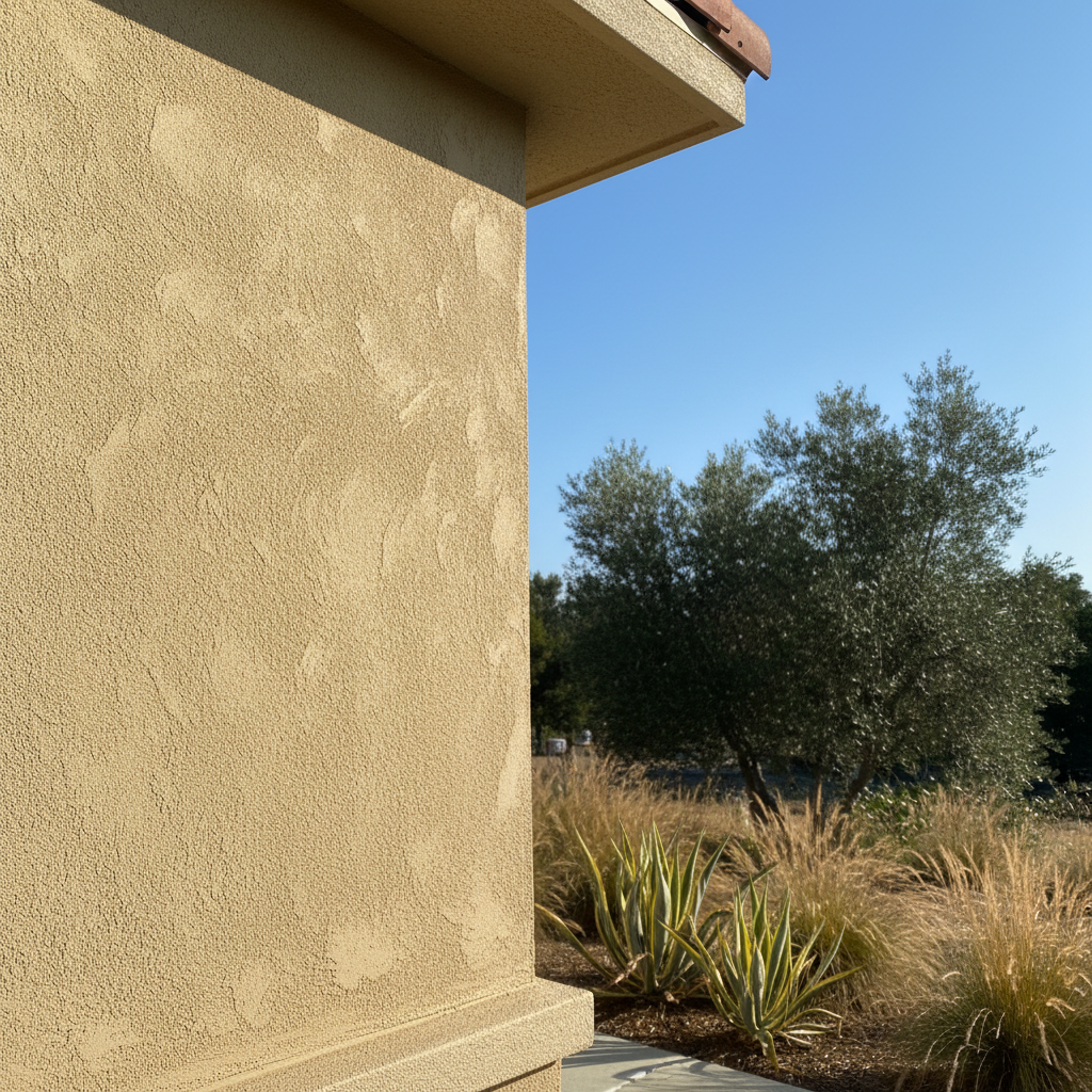 Completed eifs installation work at a residential property in Santa Clara, CA