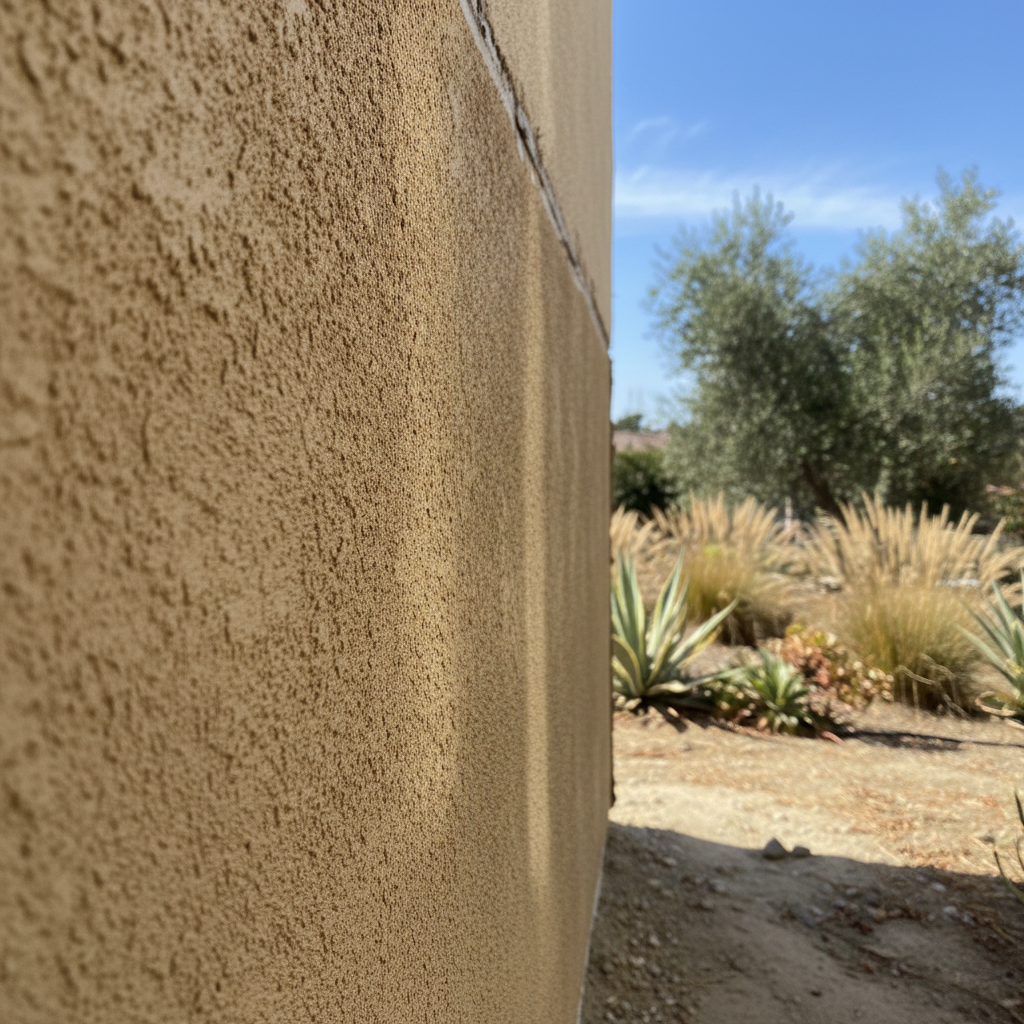 Completed stucco removal work at a residential property in San Jose, CA