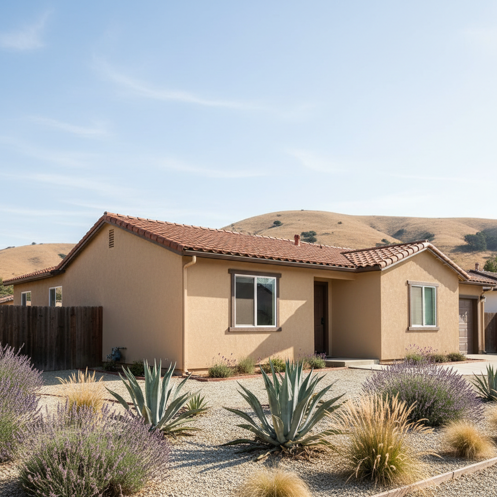 Completed eifs installation work at a residential property in Salinas, CA
