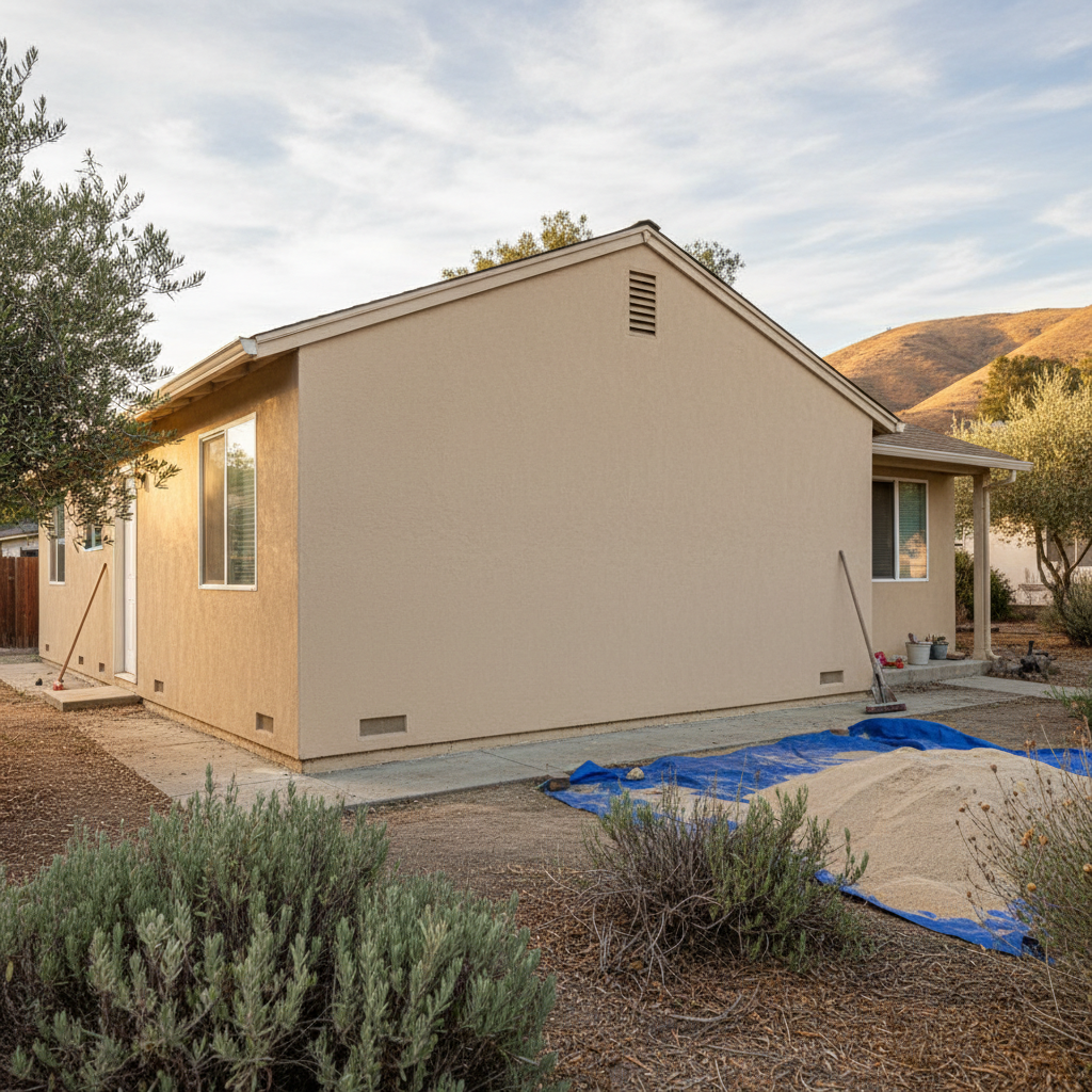 Completed stucco inspection work at a residential property in Watsonville, CA