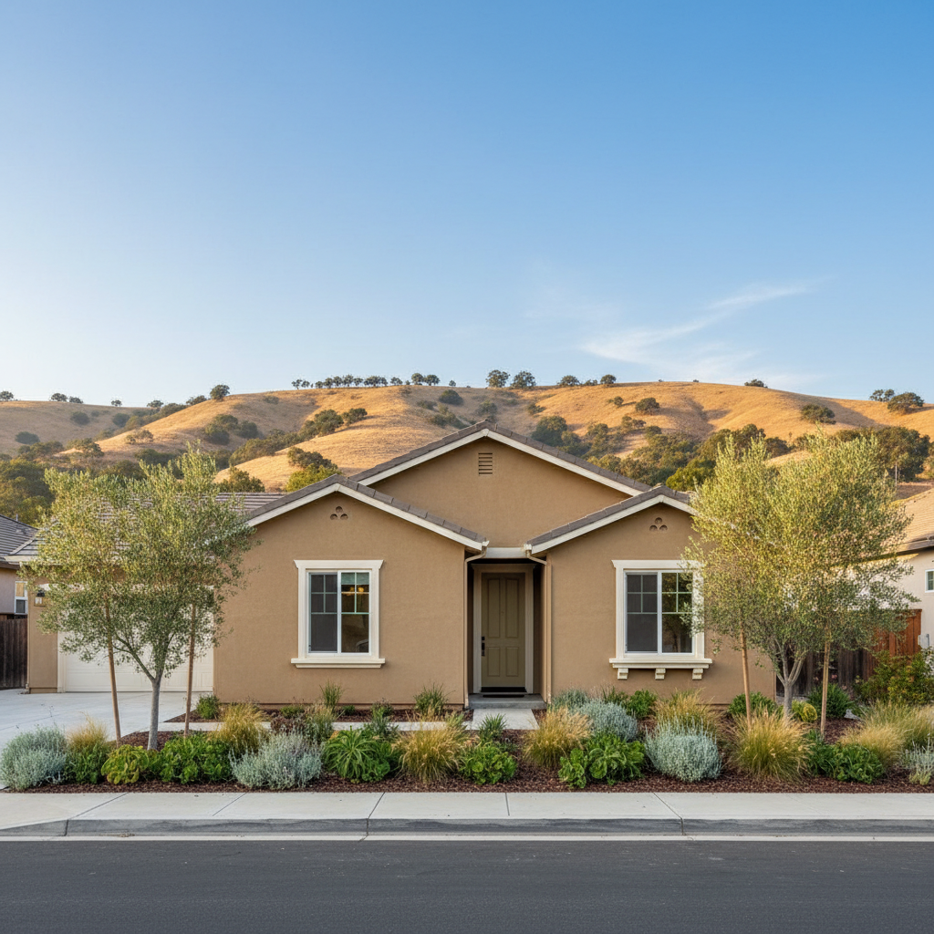 Completed eifs installation work at a residential property in San Jose, CA