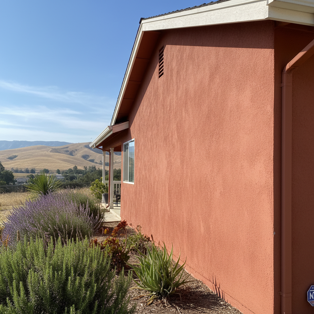 Completed stucco redashing work at a residential property in Salinas, CA