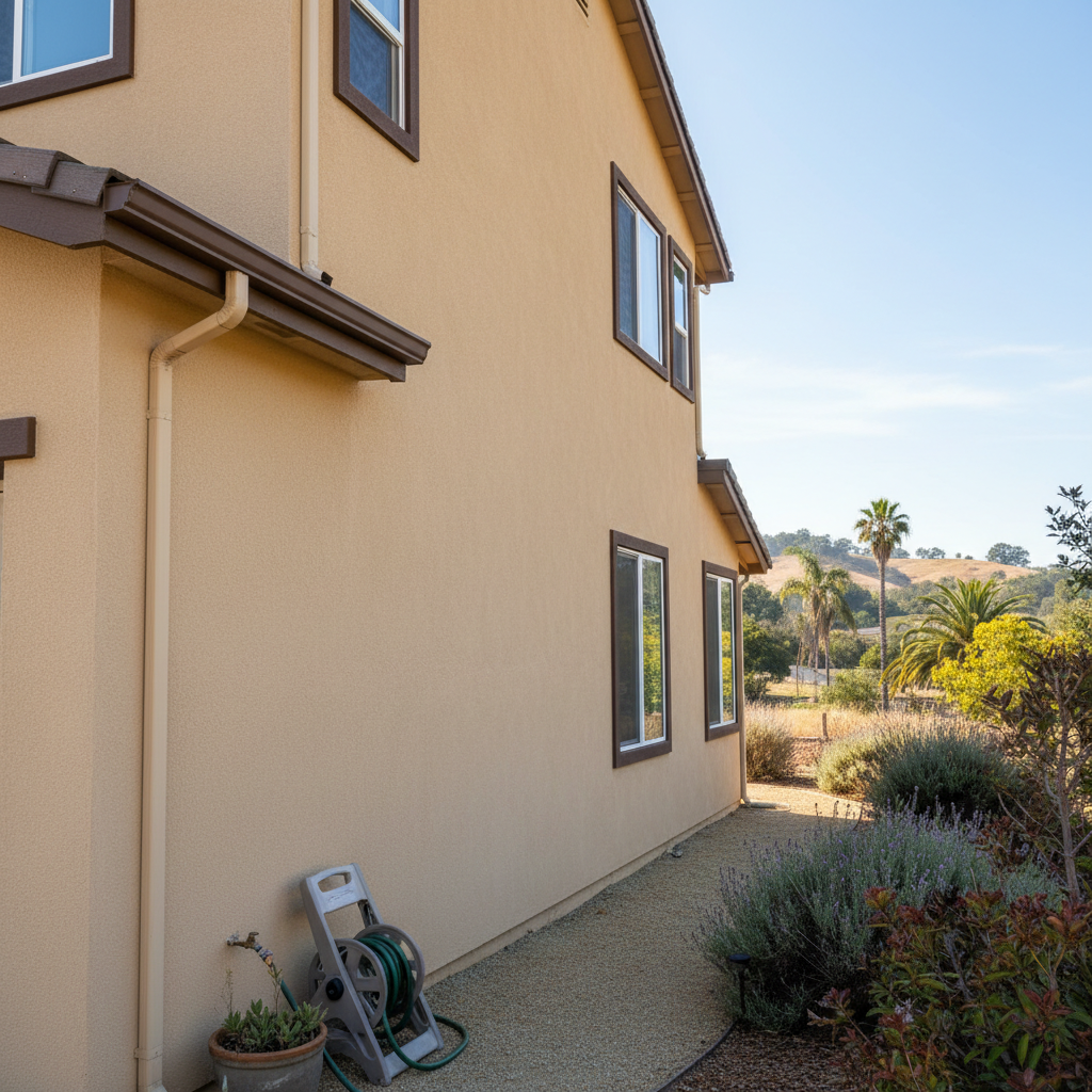 Completed stucco redashing work at a residential property in Watsonville, CA